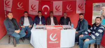 İGC’den Yeniden Refah Partisi Üye Standına Ziyaret