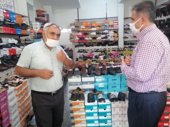 Milletvekili Fırat Saha’da..!