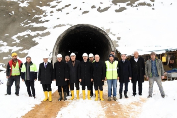 MSK Başkanı Aydın Çat Barajı Sulama Tüneli inceledi