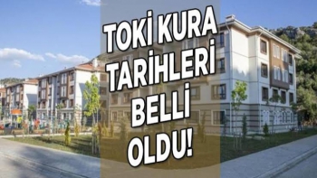 TOKİ kura çekim tarihi belli oldu