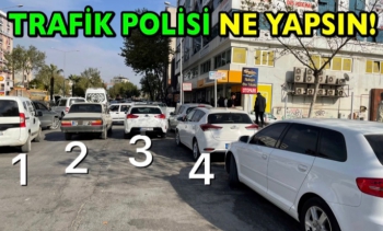 TRAFİK POLİSİ NE YAPSIN!!