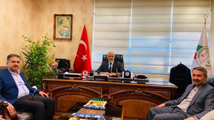 Milletvekili Fırat'tan, Baro Başkanı Doğan'a Ziyaret