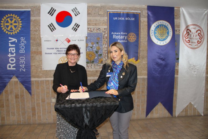 Rotary’den Ankara Üniversitesi yeni doğan'a kuvöz bağışı