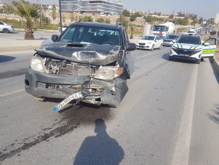 Adıyaman'da zincirleme kaza 3 yaralı