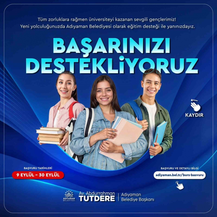 Adıyaman Belediyesinin eğitim desteği detayları belli oldu
