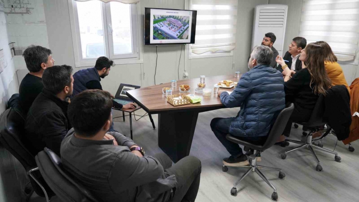 Adıyaman Belediyesinin yeni hizmet binası inşaatı devam ediyor
