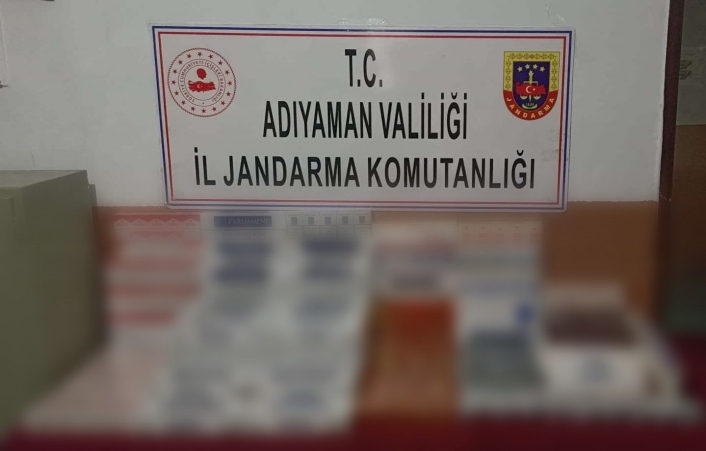 Adıyaman´da 9 bin paket bandrolsüz sigara ele geçirildi
