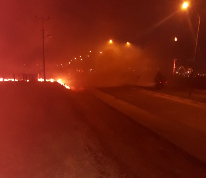 Adıyaman´da anız yangını: 4 kişi dumandan zehirlendi
