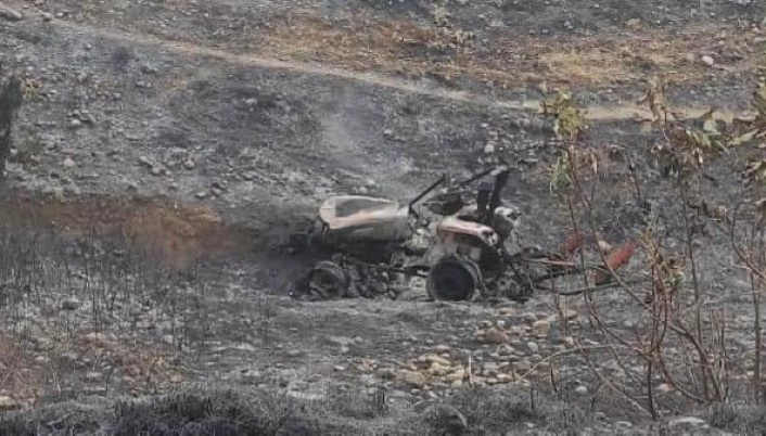 Adıyaman'da Anız Yangını 1 Ölü