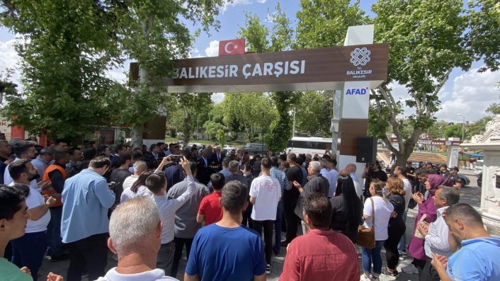 Adıyaman´da Balıkesir Çarşısı dualarla açıldı
