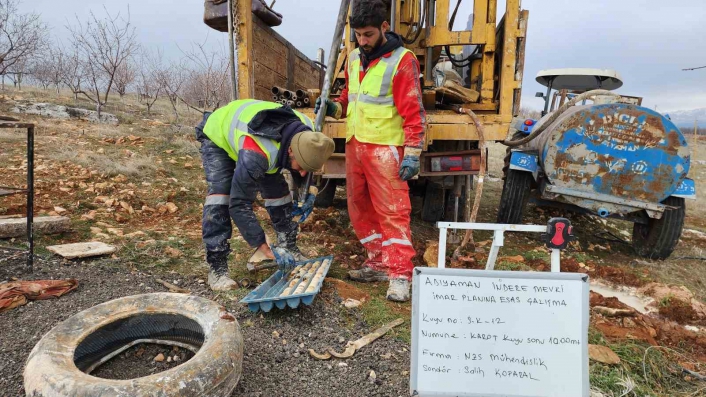 Adıyaman´da konut yapılması planlanan alanda ön etüt çalışması yapılıyor