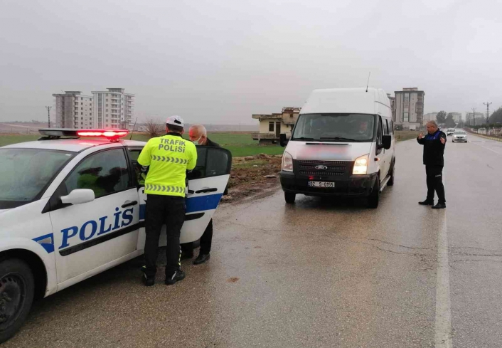 Adıyaman´da servislere sıkı denetim