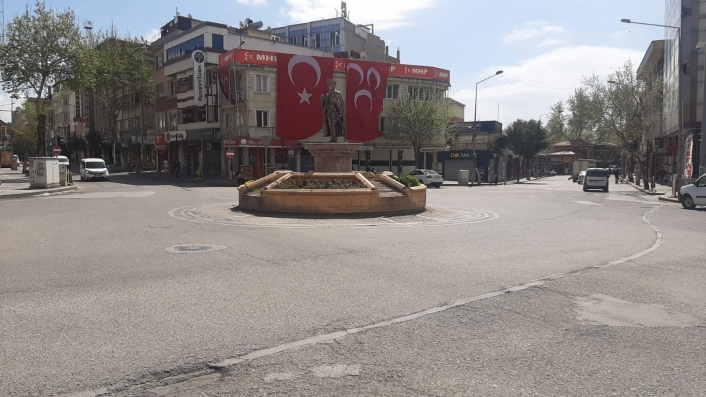 Adıyaman´da sokaklar boş kaldı
