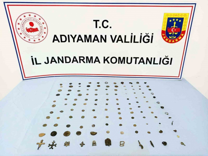 Adıyaman´da tarihi eser operasyonu
