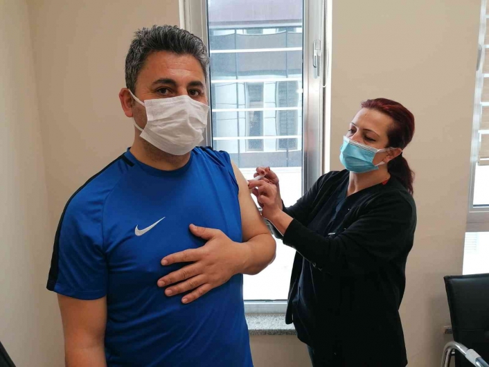 Adıyaman´da Turkovac aşısı yapılmaya başlandı
