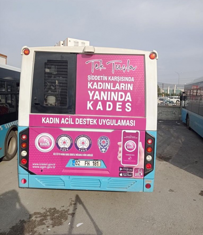 Adıyaman´ın her bölgesinde KADES tanıtılıyor
