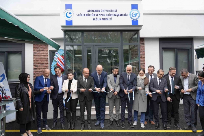 Adıyaman Üniversitesi sağlık merkezi hizmete açıldı
