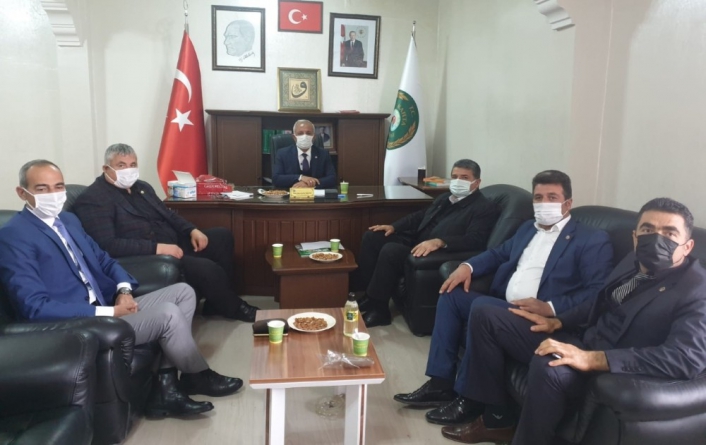 Adıyaman Ziraat Odaları İl Koordinasyon Kurulu  Kahta´da toplandı
