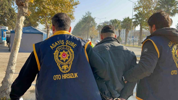 Adıyamanda hırsızlık operasyonunda bir kişi yakalandı
