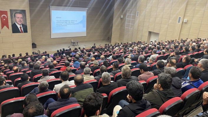 Adıyamanda sandık kurulu başkanlarına eğitim verildi
