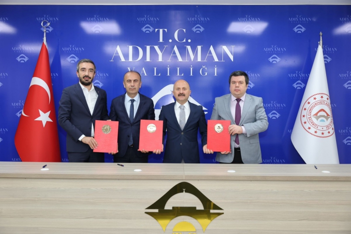 Adıyamanda yöresel lezzetler için önemli adım: 'İpekyolu Geçim Kaynağı Tesisi' projesi imzalandı