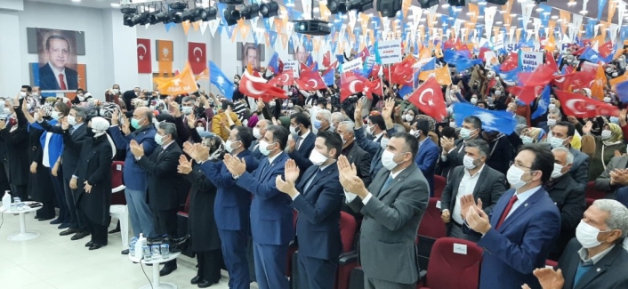 AK Parti Adıyaman İl Kadın Kolları kongresi yapıldı
