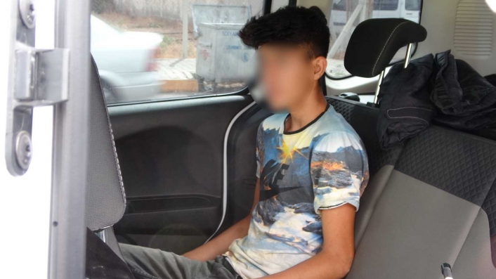 Adıyaman'da 14 yaşındaki çocuk kovalamaca sonrası yakalandı