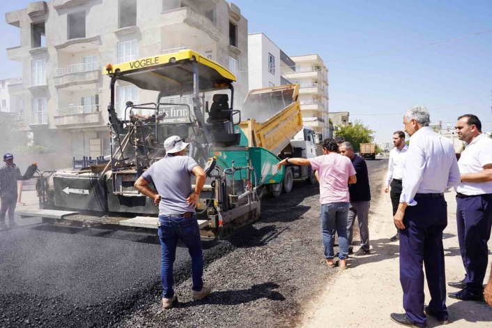 Başkan Hallaç: Beton asfalt çalışmalarımıza başladık