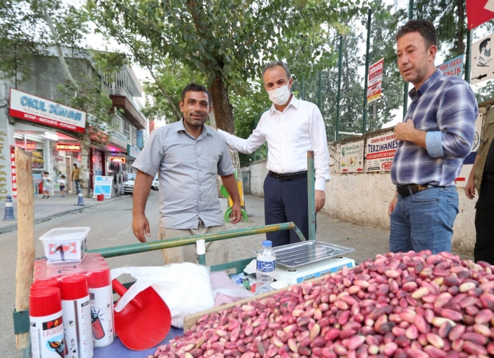 Başkan Kılınç, Buhara Caddesi esnafını ziyaret etti