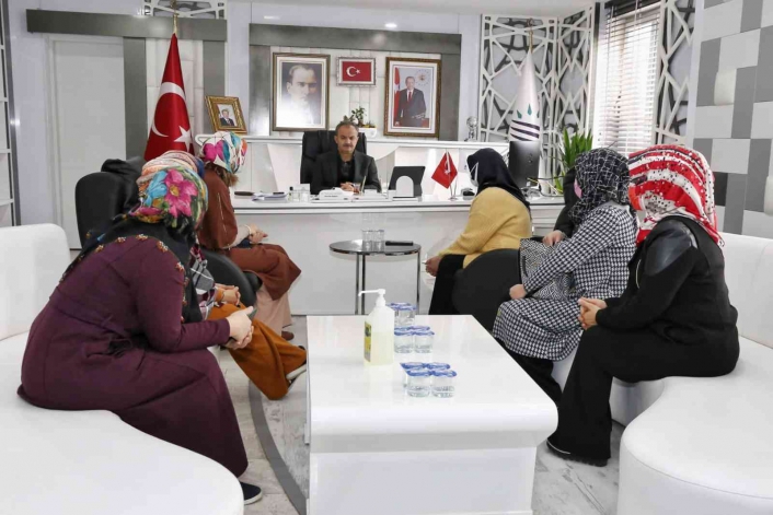 Başkan Kılınç, down sendromlu çocukların aileleriyle bir araya geldi
