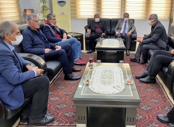 Başkan Kılınç, kooperatif başkanlarıyla bir araya geldi