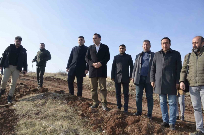 Besnide 13 bin fidan toprakla buluşuyor
