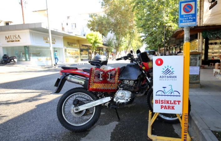 Bisiklet park uygulaması ilgi görüyor
