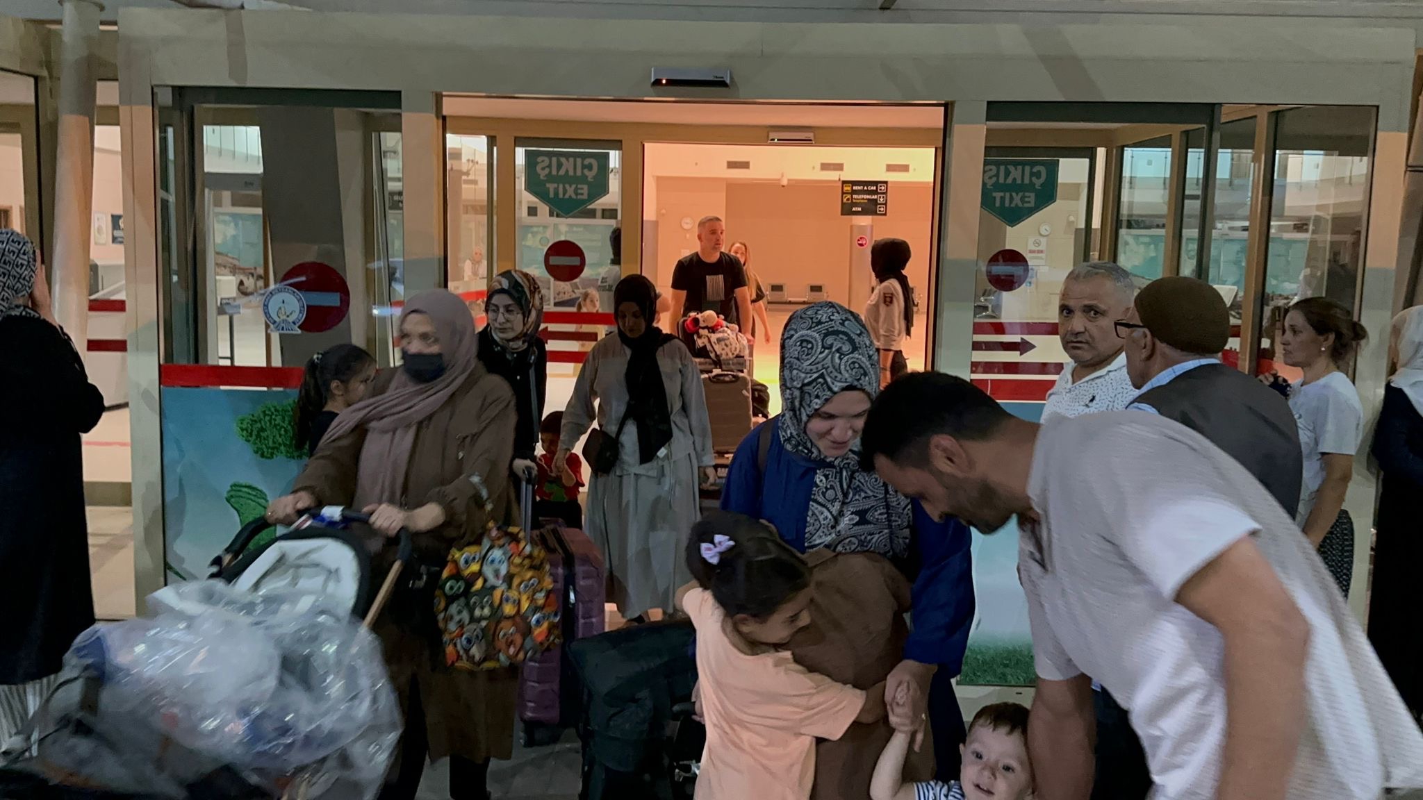 Adıyaman havalimanında Gerilim Dolu Dakikalar sona erdi