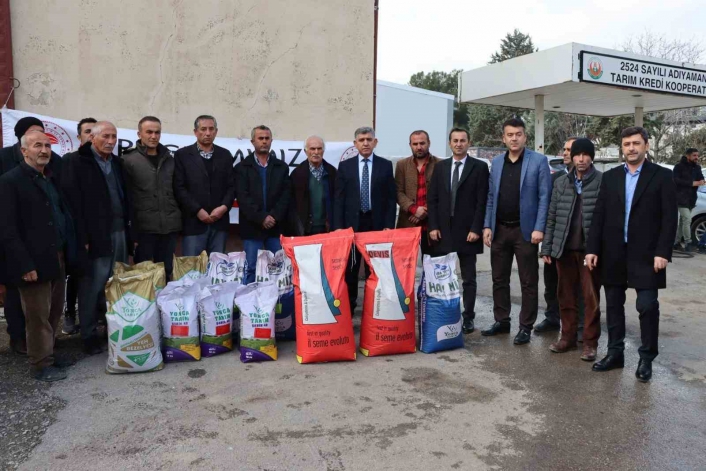 Çitçilere yem bitkisi tohumu dağıtıldı
