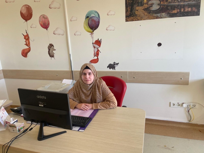Dr. Gözde Başkara, Besni Devlet Hastanesinde göreve başladı