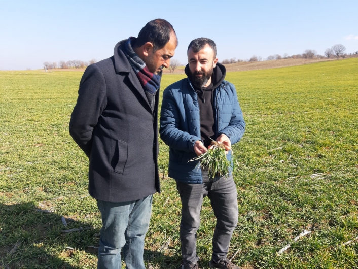 Gölbaşı´nda çiftçilerin kuraklık endişesi