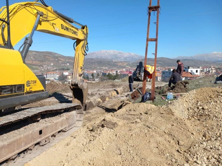 Gölbaşında altyapı çalışmaları devam ediyor