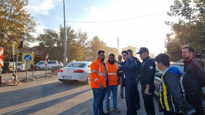 Gölbaşında ana yol çalışması bitti
