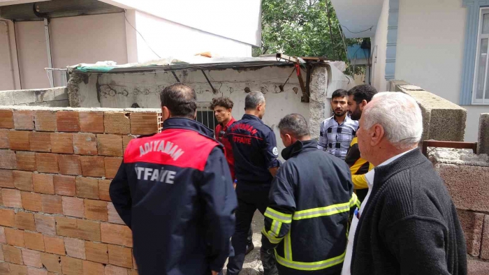 Adıyaman’da İkamet yangını korku ve paniğe neden oldu