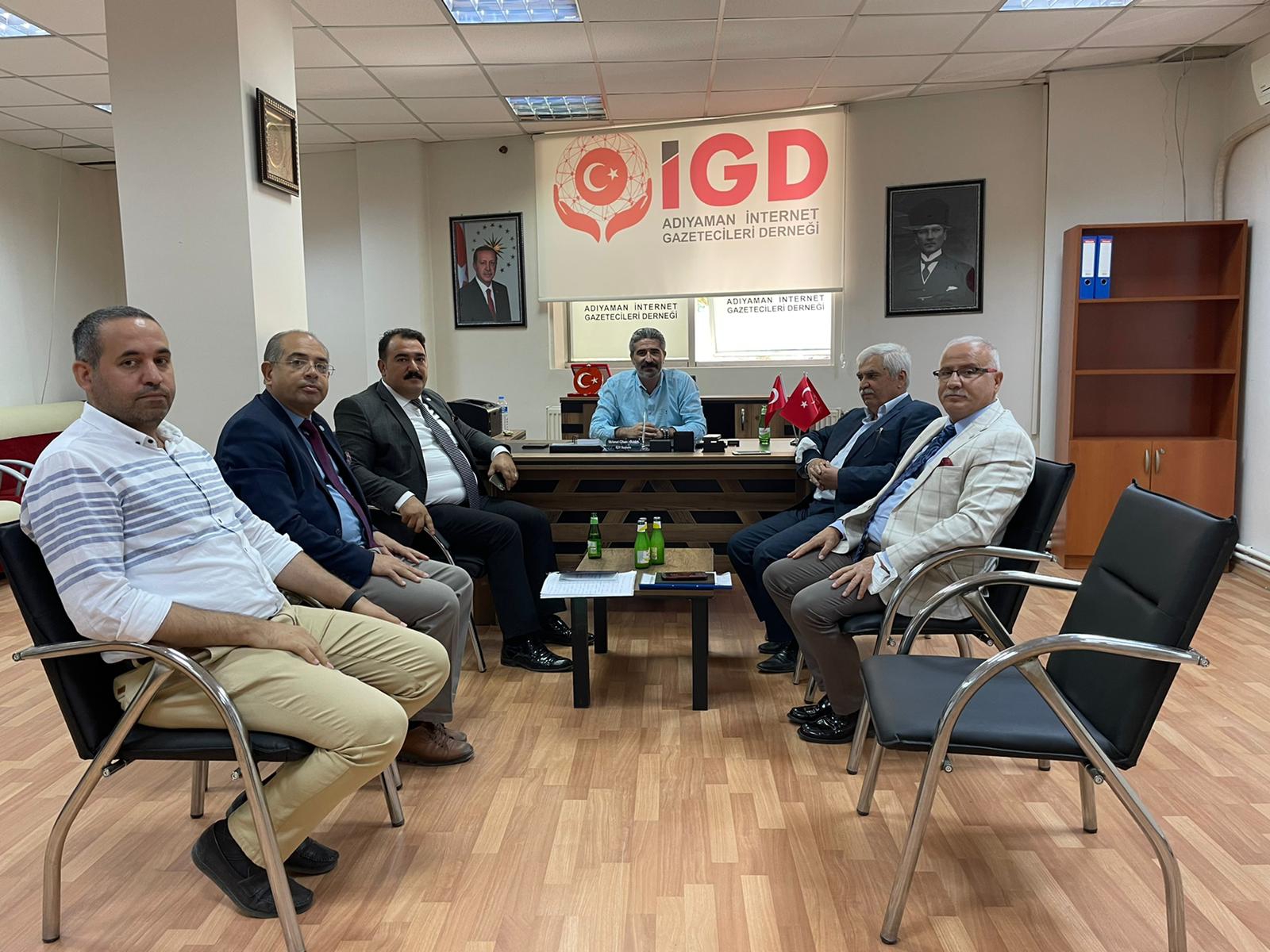 İYİ Parti Teşkilatından İGC’ye Ziyaret