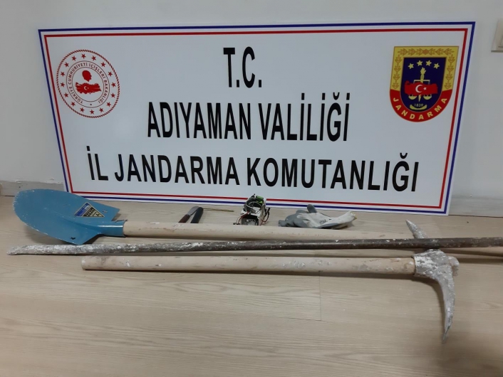 Adıyaman'da Define Avcıları Yakalandı