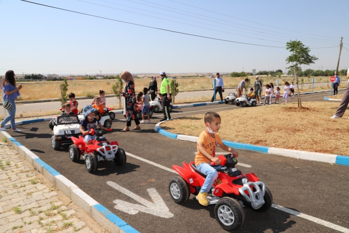 Kahta Çocuk Trafik Eğitim Parkı hizmet vermeye başladı
