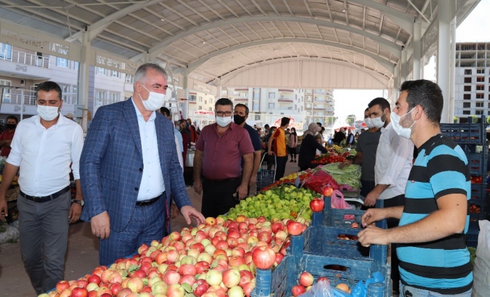 Kahta´da Çok Amaçlı Kapalı Semt Pazarı hizmete girdi