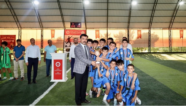 Kahtada camiler arası futbol turnuvası sona erdi
