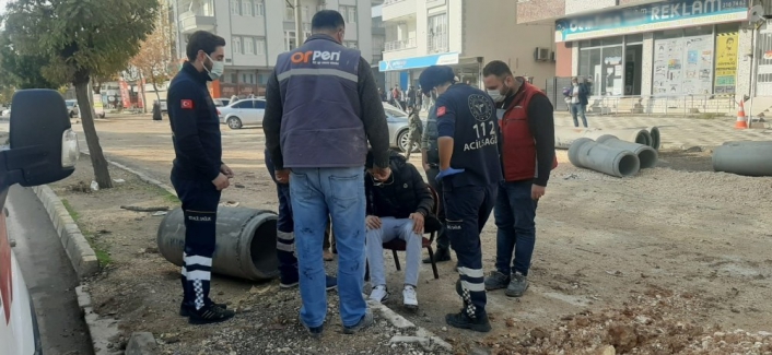 Adıyaman'da Kamyonet yayaya çarptı: 1 yaralı