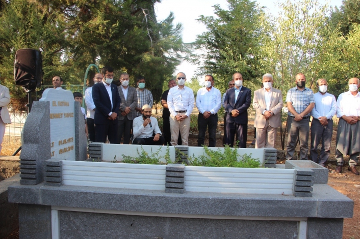Mehmet Yavuz mezarı başında anıldı
