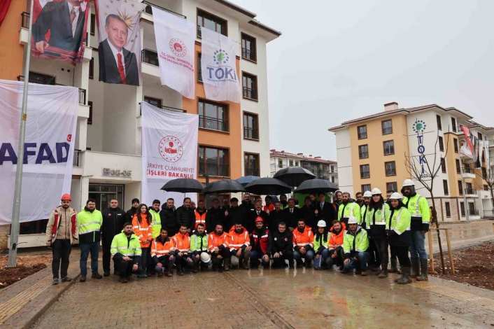 Milletvekili Alkayış; deprem konutları Şubat ayında teslim edilecek