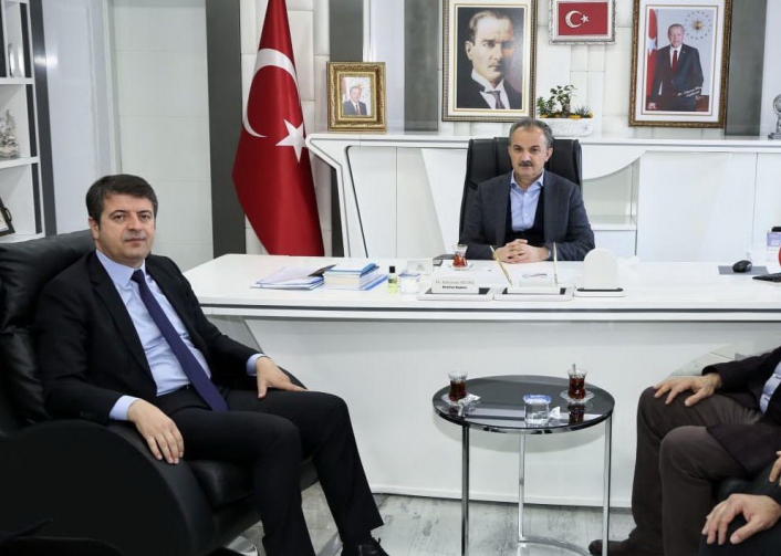 Milletvekili Tutdere, Başkan Kılınç ile bir araya geldi
