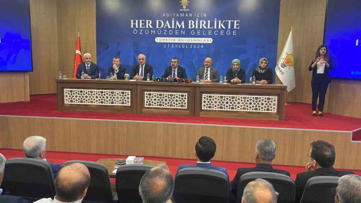 Milli Eğitim Bakanı Tekin, Adıyamanda istişarelerde bulundu
